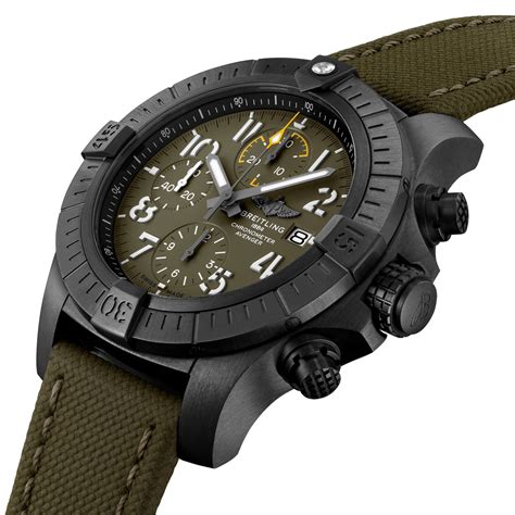 breitling avenger 45 night mission green|Breitling Avenger chronograph 45 night mission.